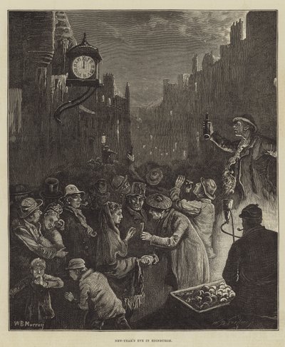 Nochevieja en Edimburgo de William Bazett Murray